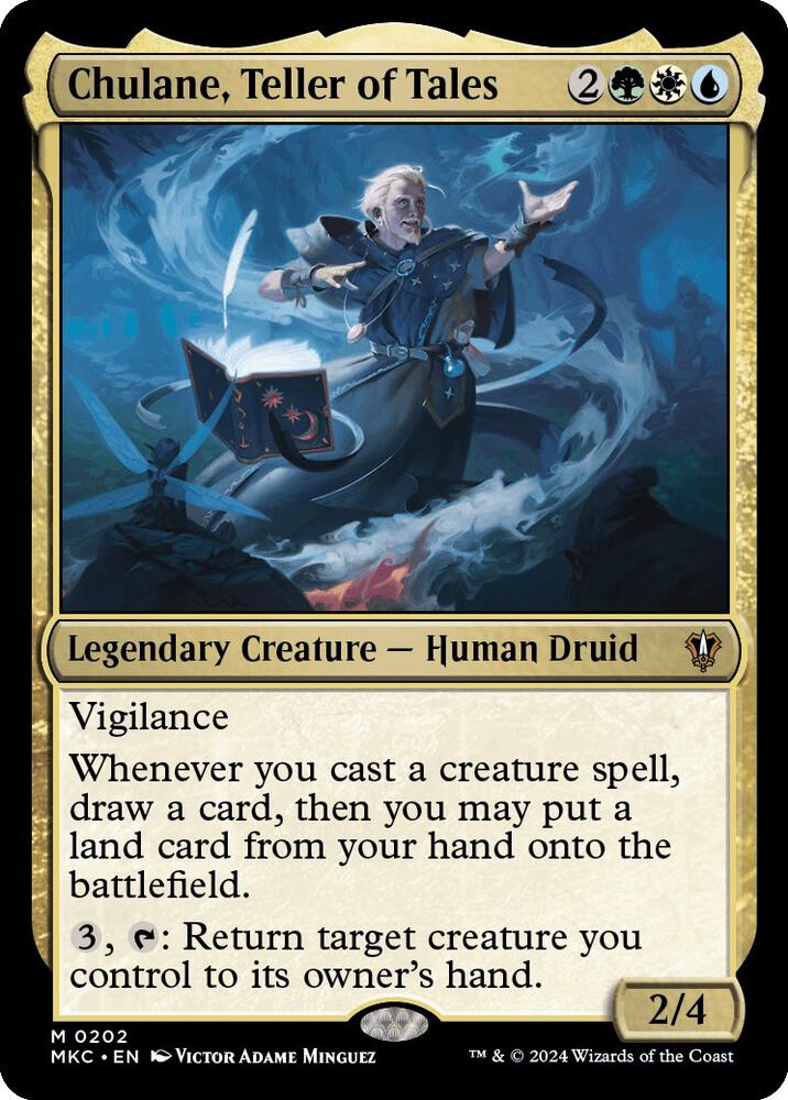 Chulane, Teller of Tales - Commander: Murders at Karlov Manor (MKC) NM