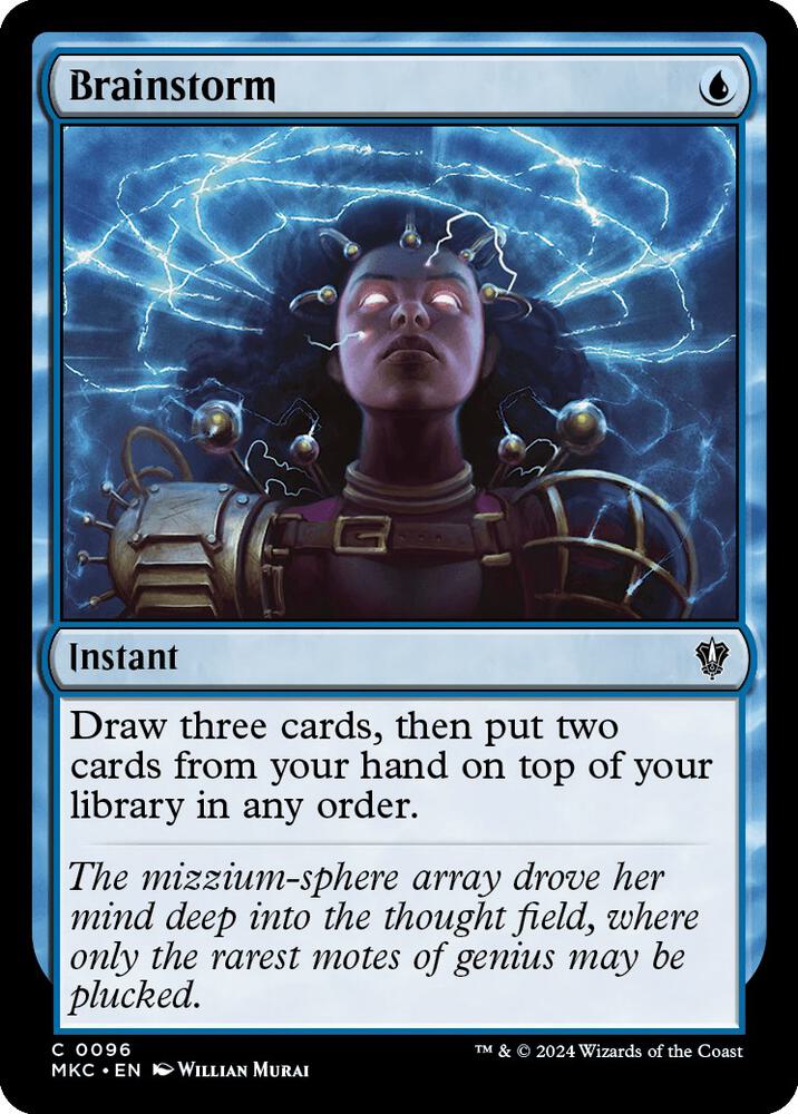 Brainstorm - Commander: Murders at Karlov Manor (MKC) NM