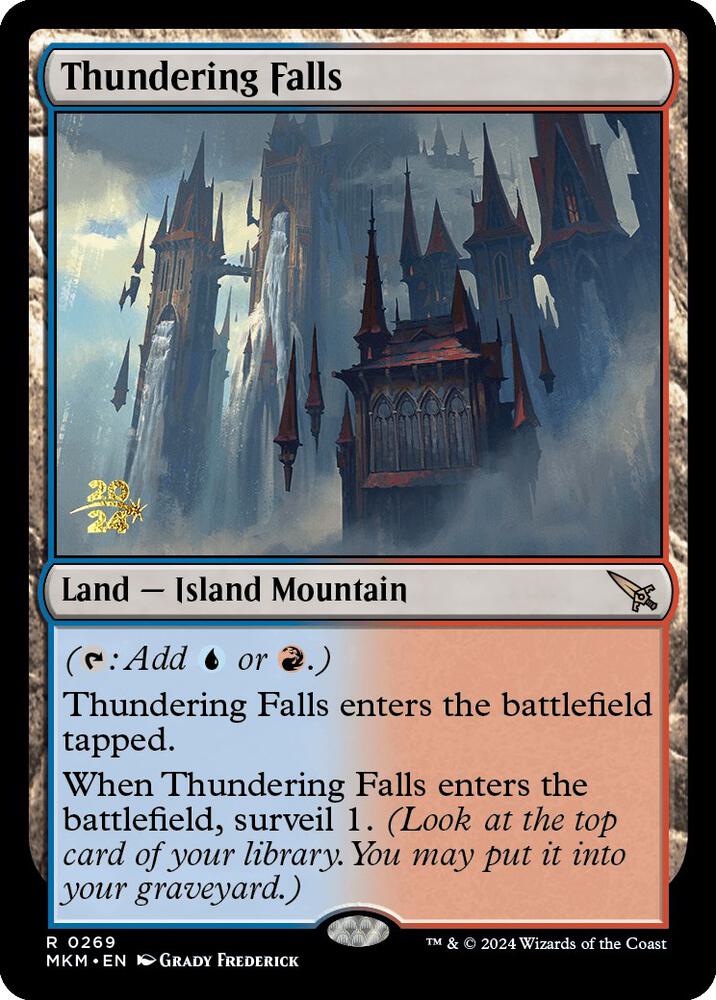 Thundering Falls - Prerelease Cards (PRE) NM *FOIL*