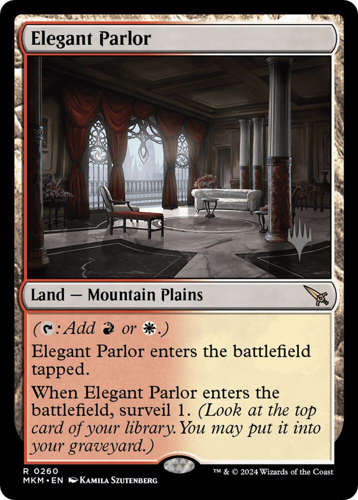 Elegant Parlor - Promo Pack: Murders at Karlov Manor (PPMKM) NM *FOIL*