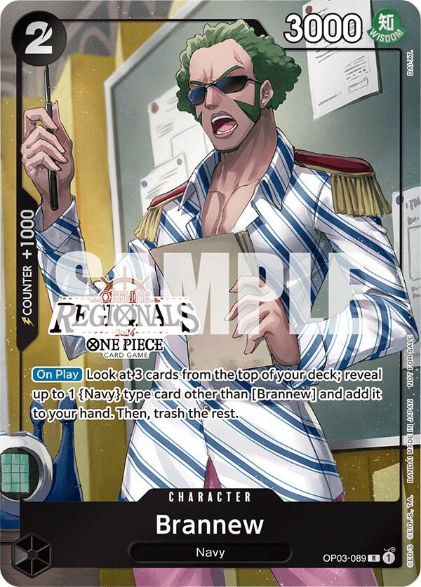 Brannew (Offline Regional 2024) [Participant] - One Piece Promotion Cards (OP-PR) LP *FOIL*