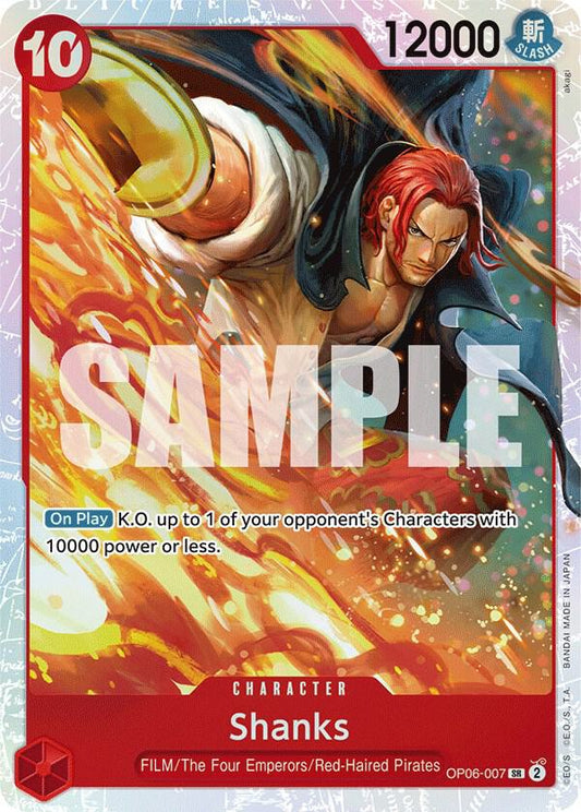 Shanks - Wings of the Captain (OP06) NM *FOIL*