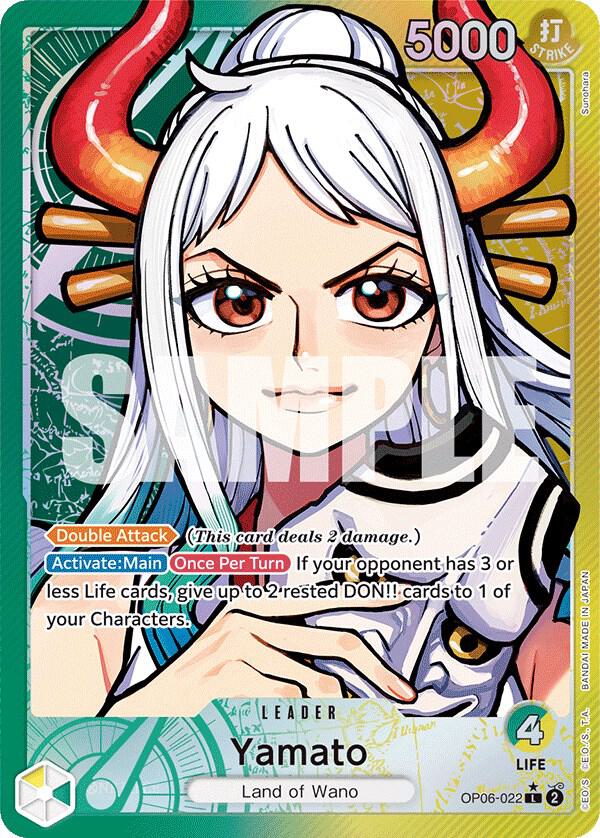 Yamato (Alternate Art) - Wings of the Captain (OP06) NM *FOIL*