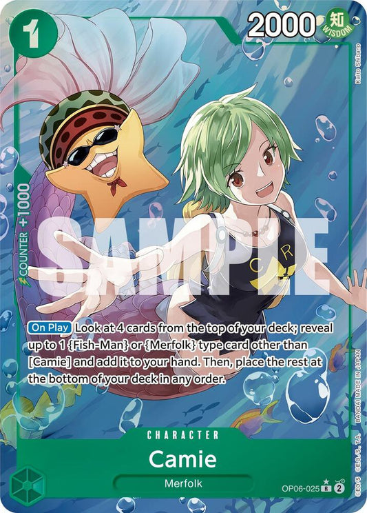 Camie (Alternate Art) - Wings of the Captain (OP06) NM *FOIL*