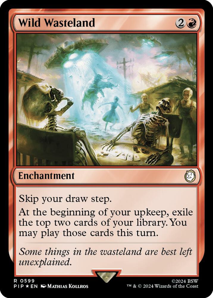 Wild Wasteland (Surge Foil) - Universes Beyond: Fallout (PIP) NM *FOIL*