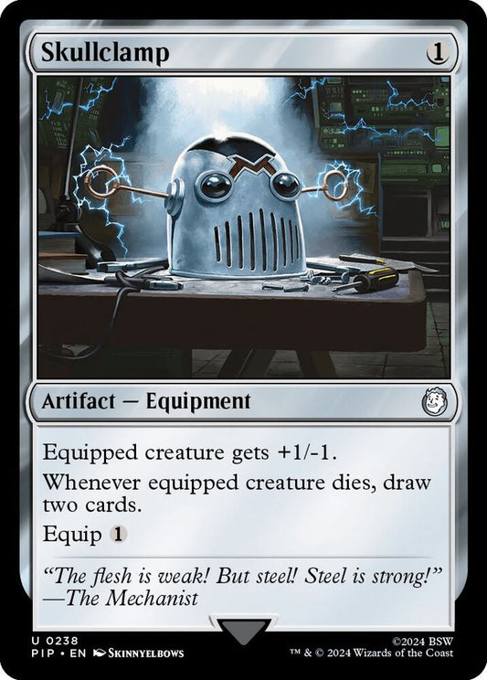 Skullclamp - Universes Beyond: Fallout (PIP) NM