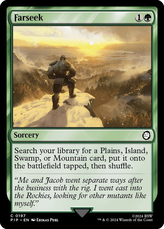 Farseek - Universes Beyond: Fallout (PIP) NM