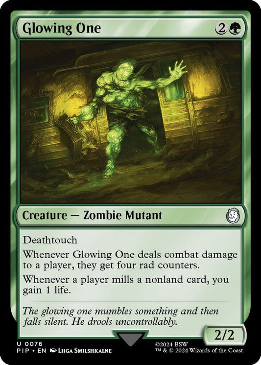 Glowing One - Universes Beyond: Fallout (PIP) NM *FOIL*