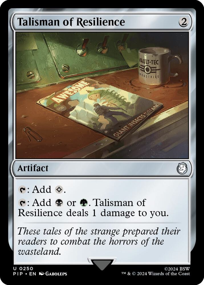 Talisman of Resilience - Universes Beyond: Fallout (PIP) LP