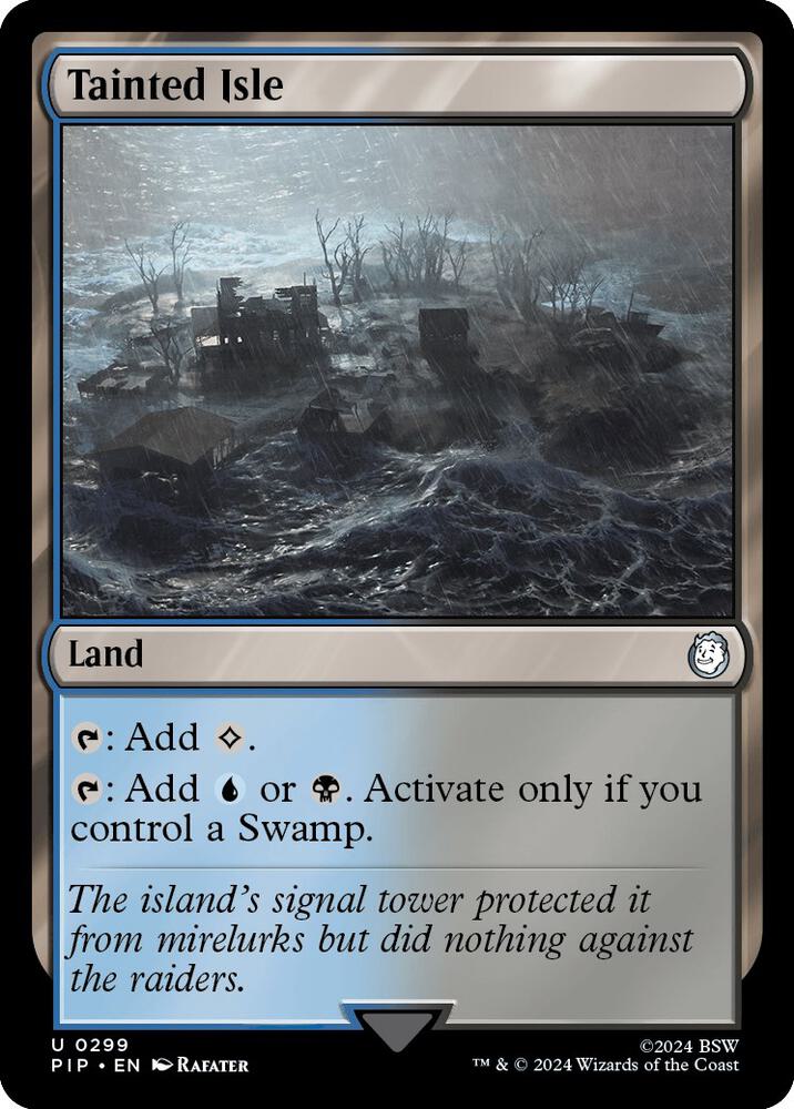 Tainted Isle - Universes Beyond: Fallout (PIP) NM