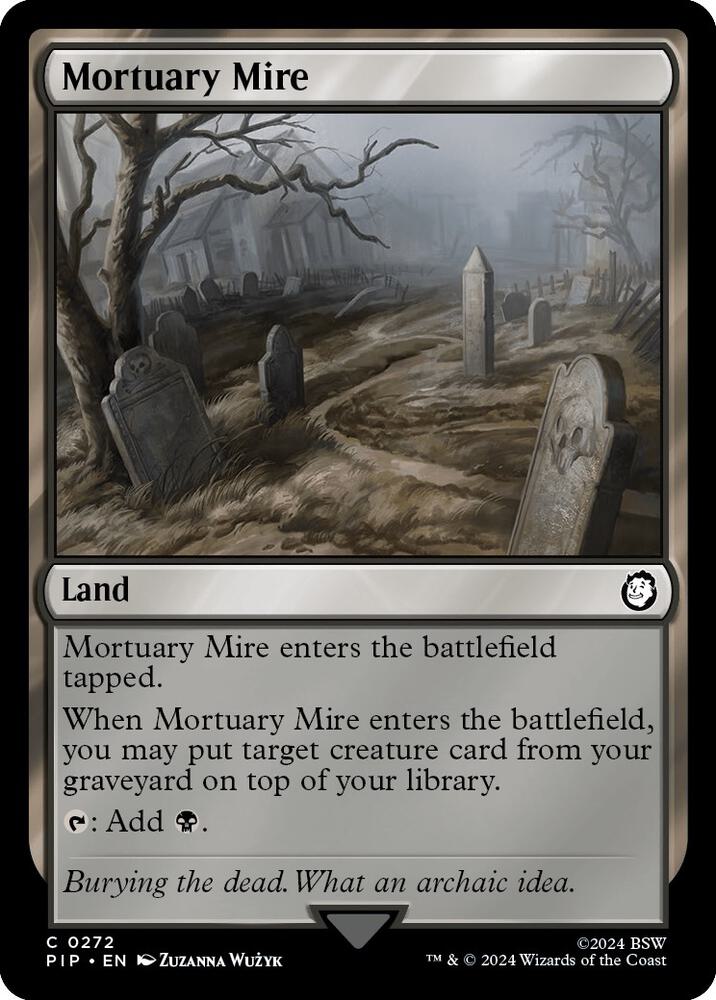 Mortuary Mire - Universes Beyond: Fallout (PIP) *FOIL*