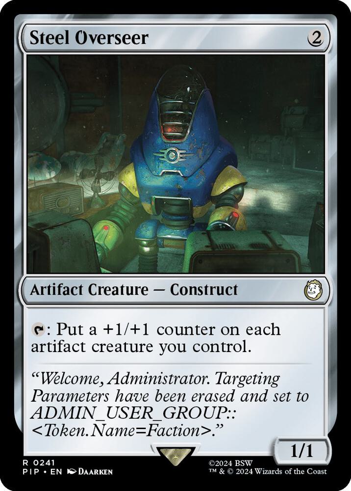 Steel Overseer - Universes Beyond: Fallout (PIP) *FOIL*
