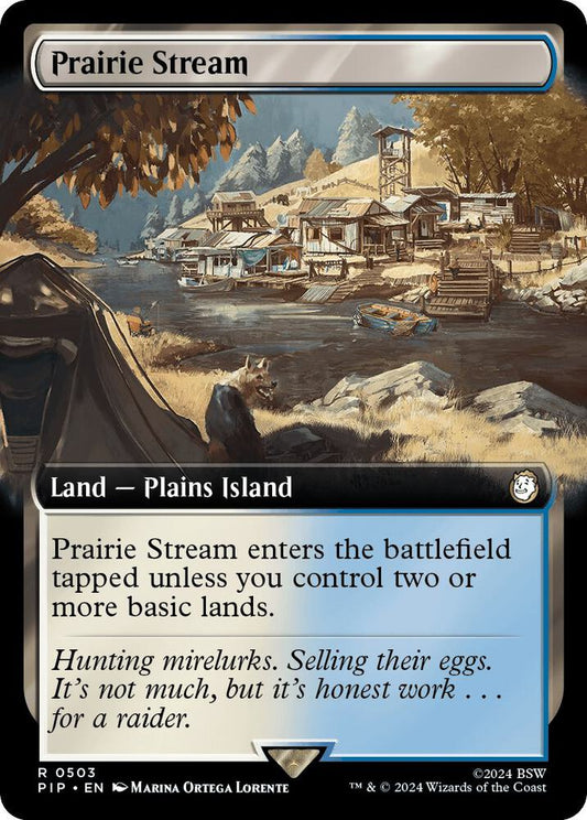 Prairie Stream (Extended Art) - Universes Beyond: Fallout (PIP) NM