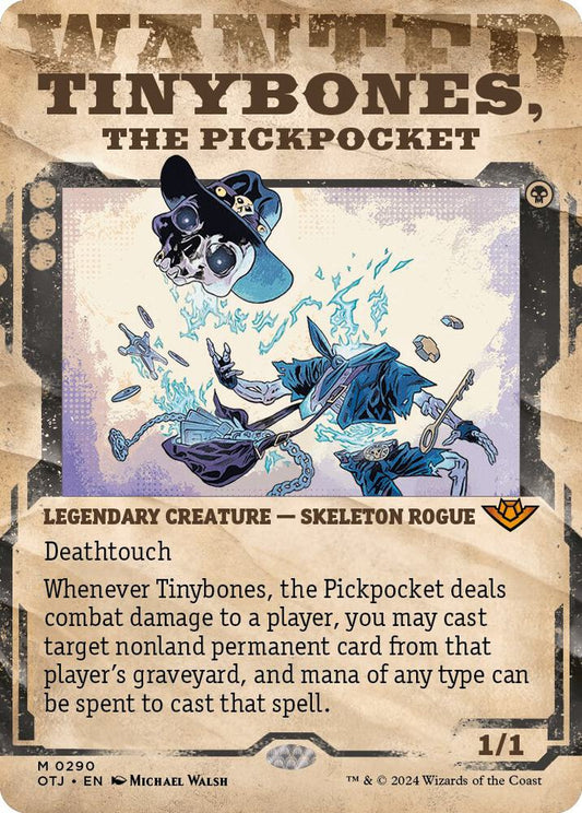 Tinybones, the Pickpocket (Showcase) - Outlaws of Thunder Junction (OTJ) NM *FOIL*