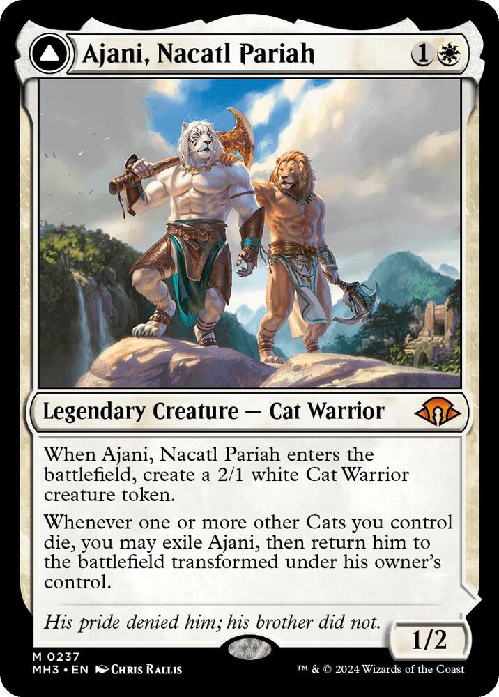 Ajani, Nacatl Pariah - Modern Horizons 3 (MH3) NM