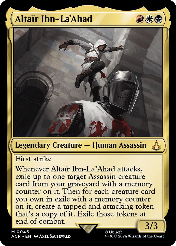 Altair Ibn-La'Ahad - Universes Beyond: Assassin's Creed (ACR) NM