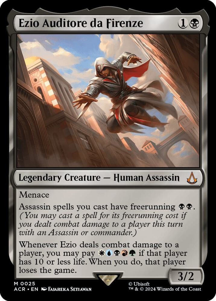 Ezio Auditore da Firenze - Universes Beyond: Assassin's Creed (ACR) NM