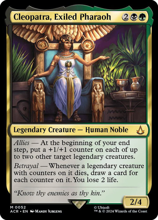 Cleopatra, Exiled Pharaoh - Universes Beyond: Assassin's Creed (ACR)