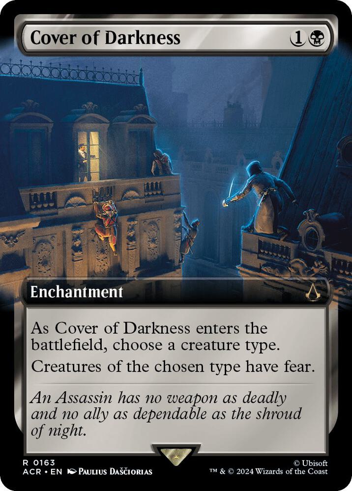Cover of Darkness (Extended Art) - Universes Beyond: Assassin's Creed (ACR) NM