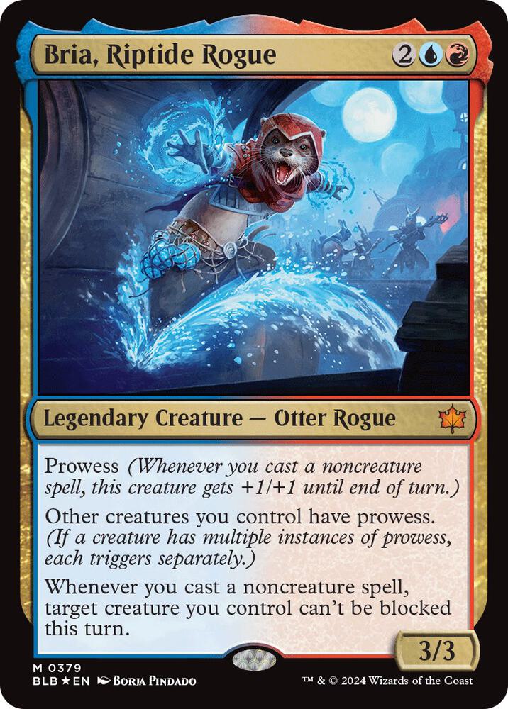 Bria, Riptide Rogue - Bloomburrow (BLB) NM *FOIL*