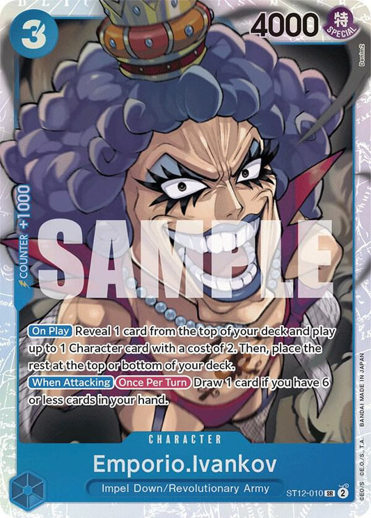 Emporio.Ivankov - Starter Deck 12: Zoro and Sanji (ST-12) NM *FOIL*