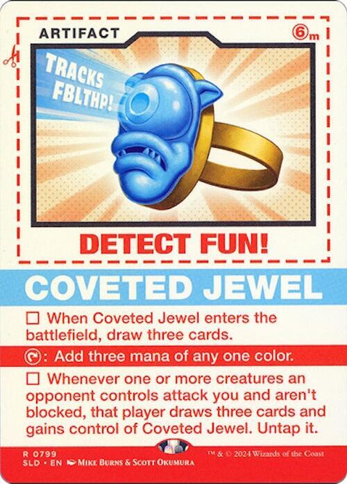 Coveted Jewel - Secret Lair Drop Series (SLD) NM *FOIL*