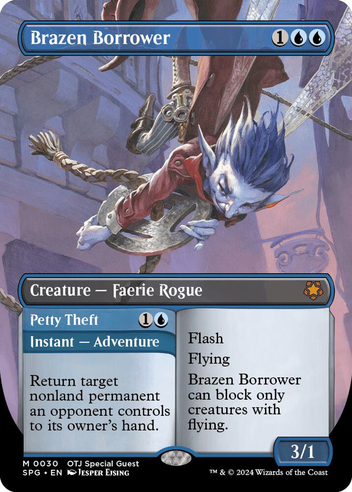 Brazen Borrower (Borderless) - Special Guests (SPG) *FOIL*