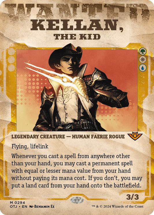 Kellan, the Kid (Showcase) - Outlaws of Thunder Junction (OTJ) NM