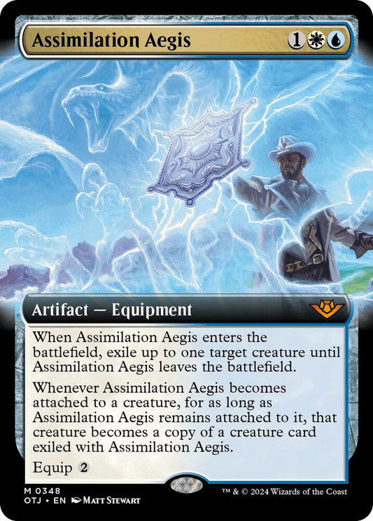 Assimilation Aegis (Extended Art) - Outlaws of Thunder Junction (OTJ) NM