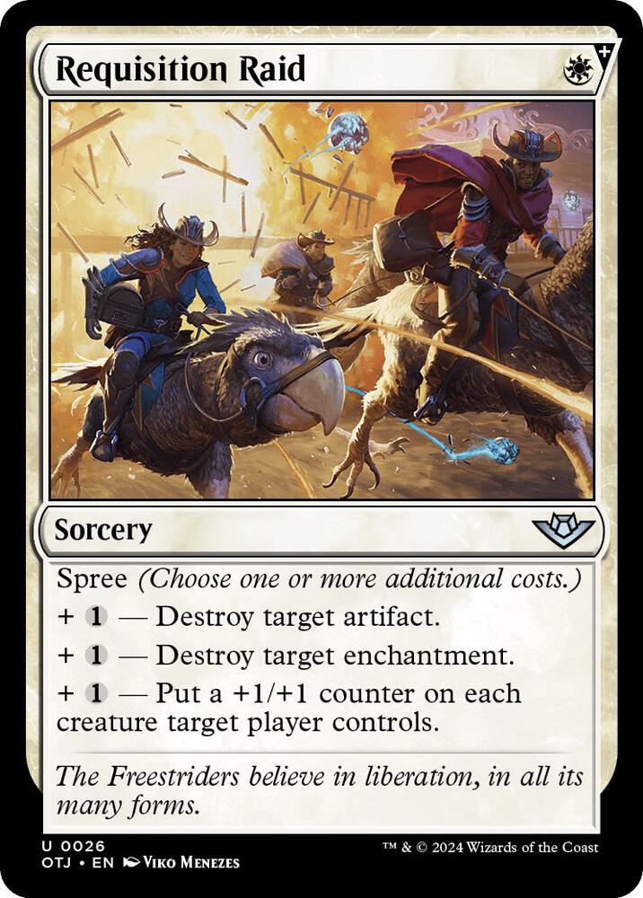 Requisition Raid - Outlaws of Thunder Junction (OTJ) NM *FOIL*
