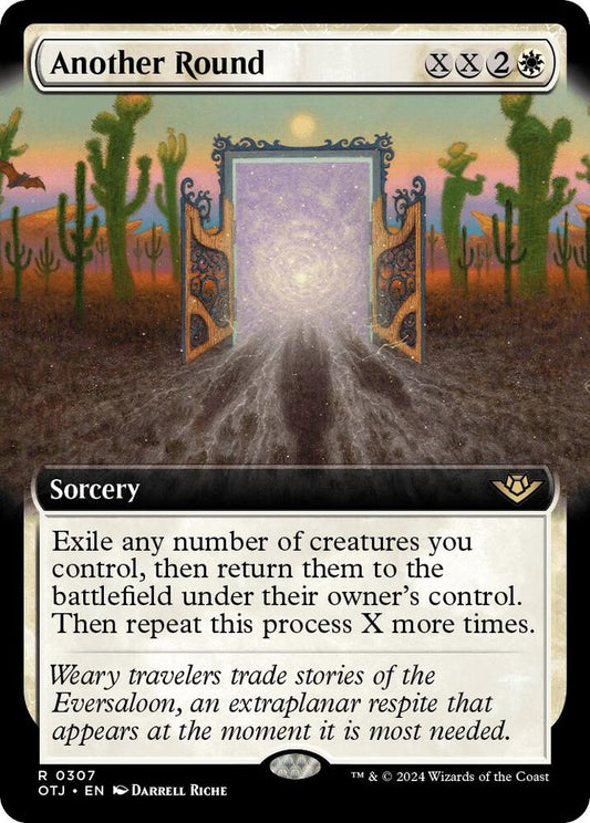 Another Round (Extended Art) - Outlaws of Thunder Junction (OTJ) NM