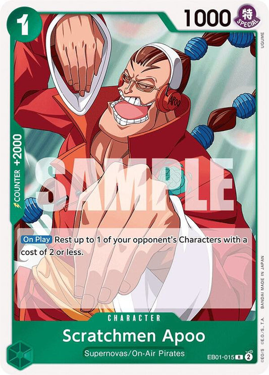 Scratchmen Apoo - Extra Booster: Memorial Collection (EB-01) NM *FOIL*