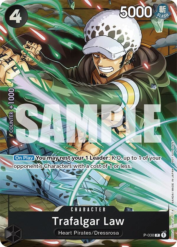 Trafalgar Law (Event Pack Vol. 4) - One Piece Promotion Cards (OP-PR) NM *FOIL*