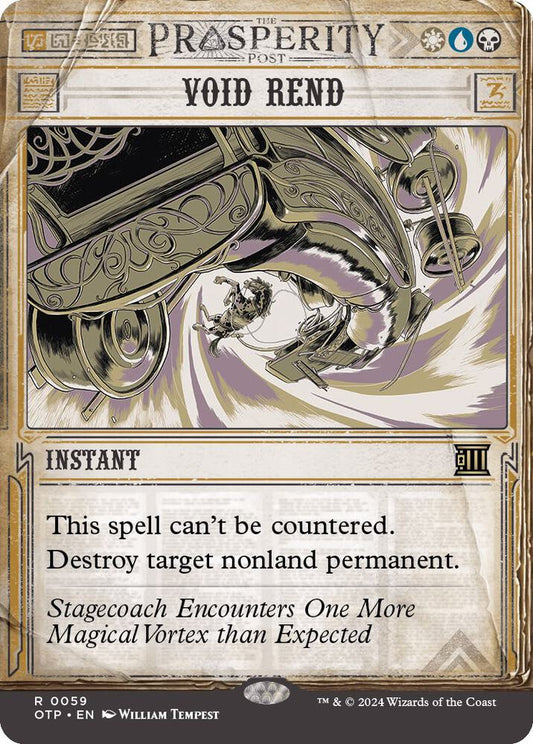 Void Rend - Outlaws of Thunder Junction: Breaking News (OTP) NM