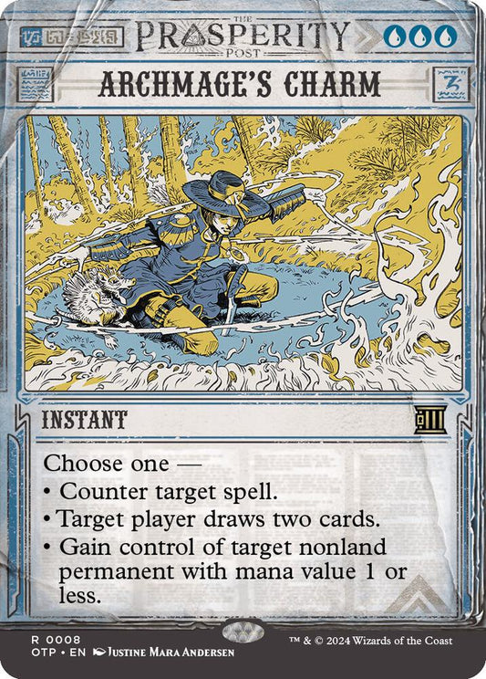 Archmage's Charm - Outlaws of Thunder Junction: Breaking News (OTP) NM