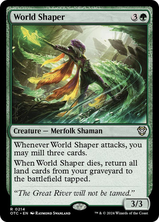 World Shaper - Commander: Outlaws of Thunder Junction (OTC) NM