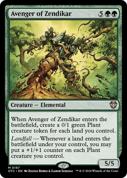 Avenger of Zendikar - Commander: Outlaws of Thunder Junction (OTC) NM