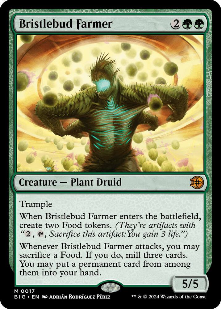 Bristlebud Farmer - Outlaws of Thunder Junction: The Big Score (BIG) NM