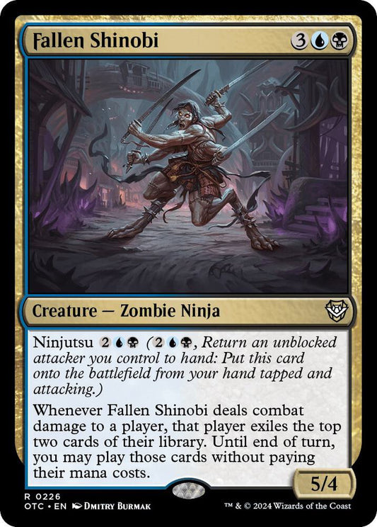 Fallen Shinobi - Commander: Outlaws of Thunder Junction (OTC)