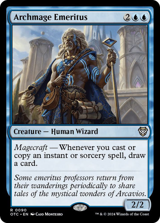 Archmage Emeritus - Commander: Outlaws of Thunder Junction (OTC) NM