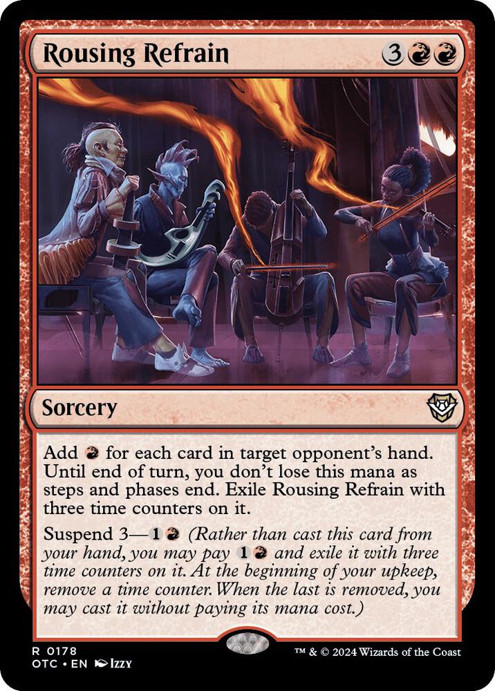 Rousing Refrain - Commander: Outlaws of Thunder Junction (OTC) NM