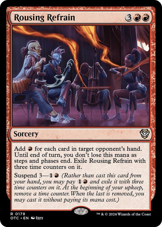Rousing Refrain - Commander: Outlaws of Thunder Junction (OTC) NM