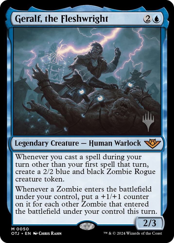 Geralf, the Fleshwright - Promo Pack: Outlaws of Thunder Junction (PPOTJ) NM