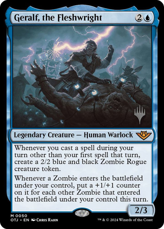 Geralf, the Fleshwright - Promo Pack: Outlaws of Thunder Junction (PPOTJ) NM