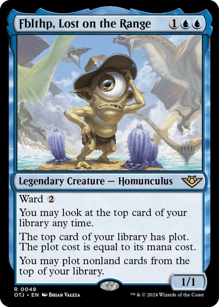 Fblthp, Lost on the Range - Promo Pack: Outlaws of Thunder Junction (PPOTJ) *FOIL*