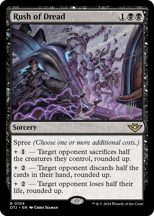 Rush of Dread - Promo Pack: Outlaws of Thunder Junction (PPOTJ) NM