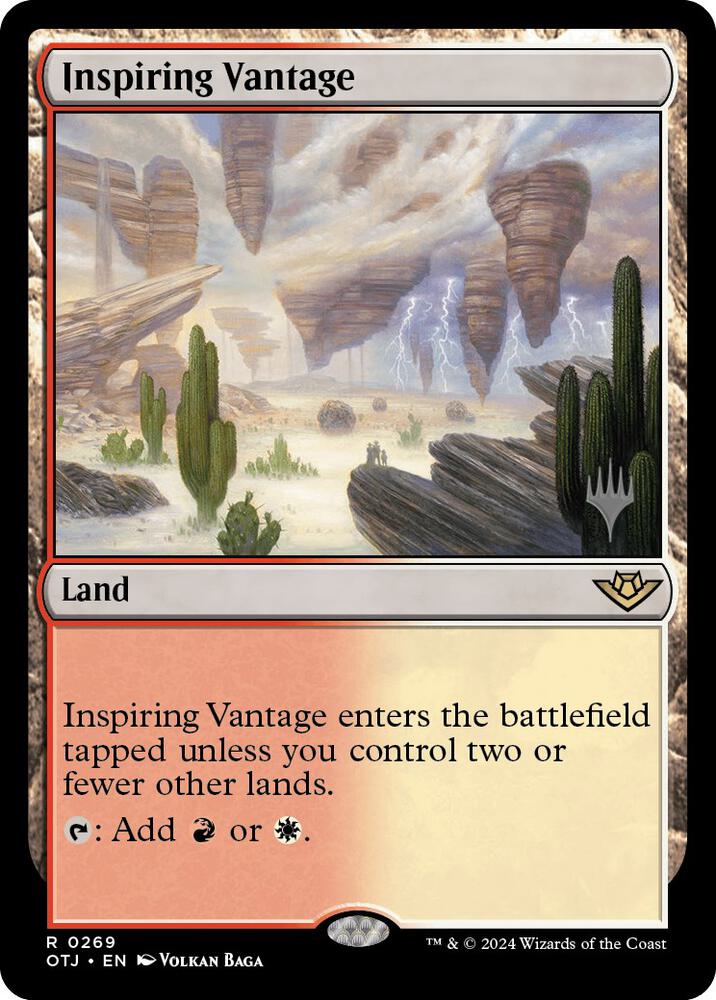 Inspiring Vantage - Promo Pack: Outlaws of Thunder Junction (PPOTJ) NM