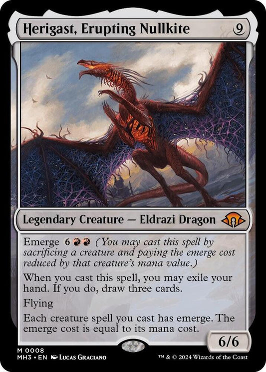 Herigast, Erupting Nullkite - Modern Horizons 3 (MH3) NM