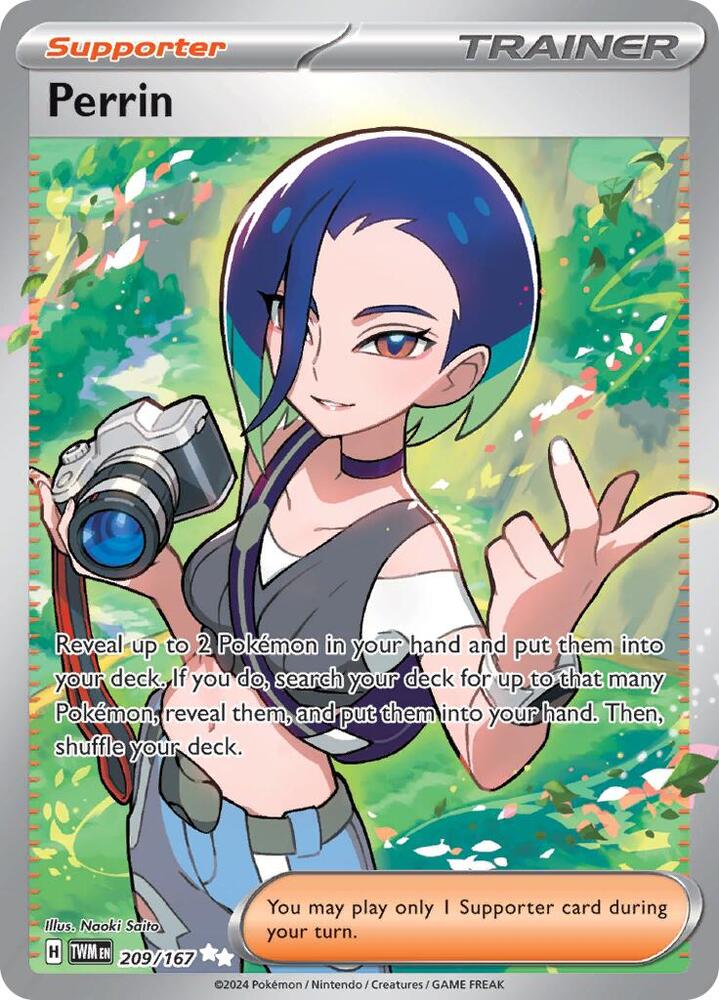 Perrin - 209/167 - SV06: Twilight Masquerade (TWM) NM *FOIL*