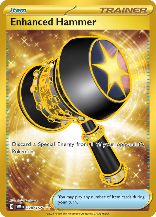 Enhanced Hammer - 224/167 - SV06: Twilight Masquerade (TWM) NM *FOIL*